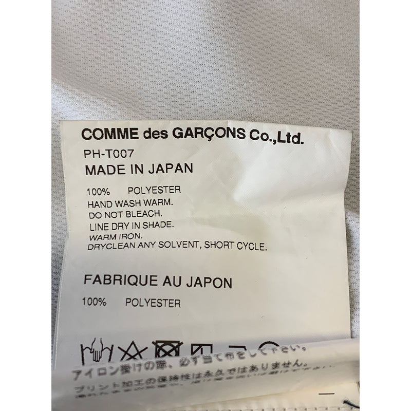 COMME des GARCONS HOMME PLUS/Cut & Sew/M/WHT/Polyester/Plain