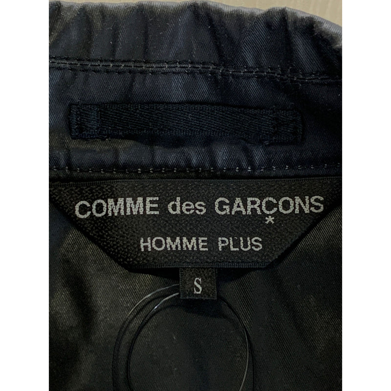COMME des GARCONS HOMME PLUS/Jacket/S/BLK/Cotton/Plain