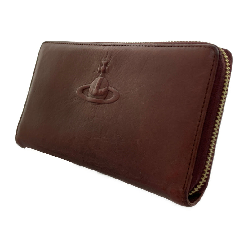 Vivienne Westwood/Long Wallet/BRW/Leather