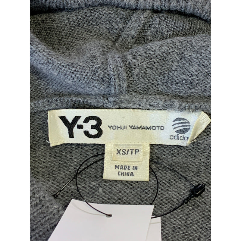 Y-3/Hoodie/XS/GRY/Wool/Plain
