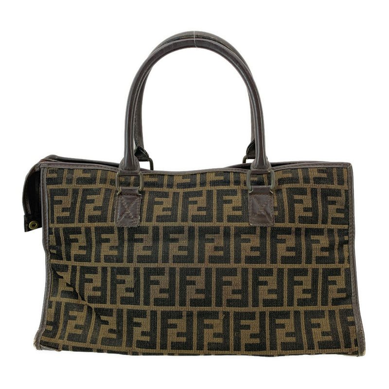 Used Louis Vuitton Handbag/Leather/Brw/Allover Pattern Bag