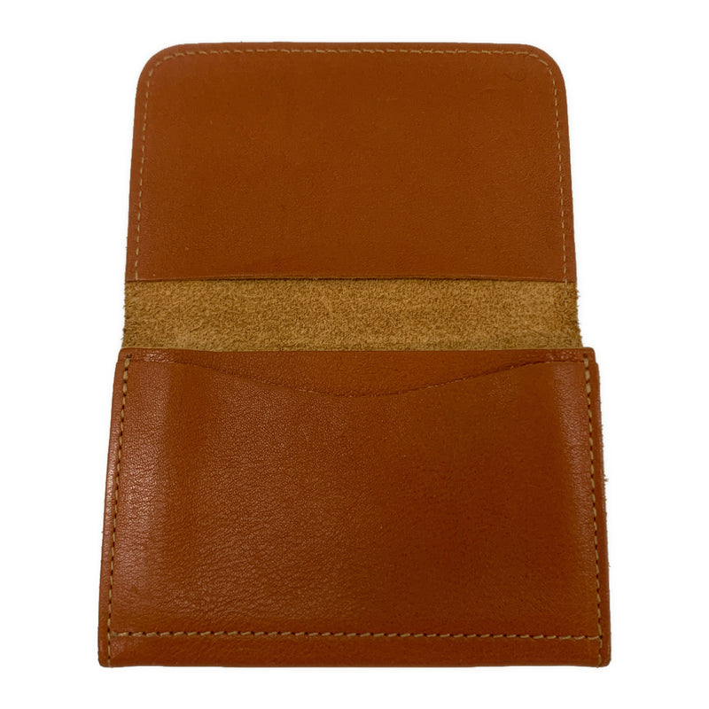 IL BISONTE/Card Case/BRW/Leather
