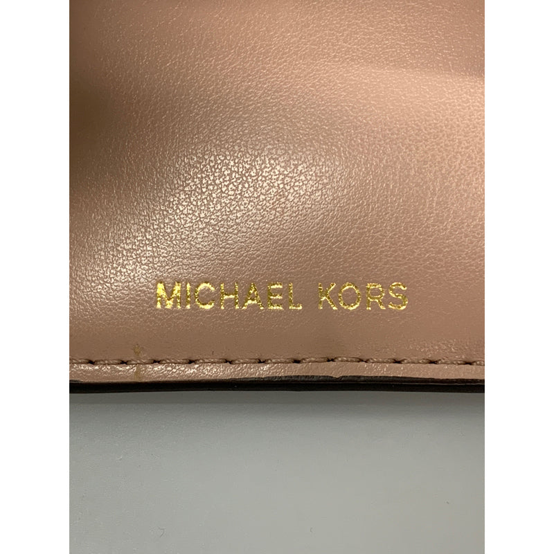 MICHAEL KORS/Bifold Wallet/PPL/Leather