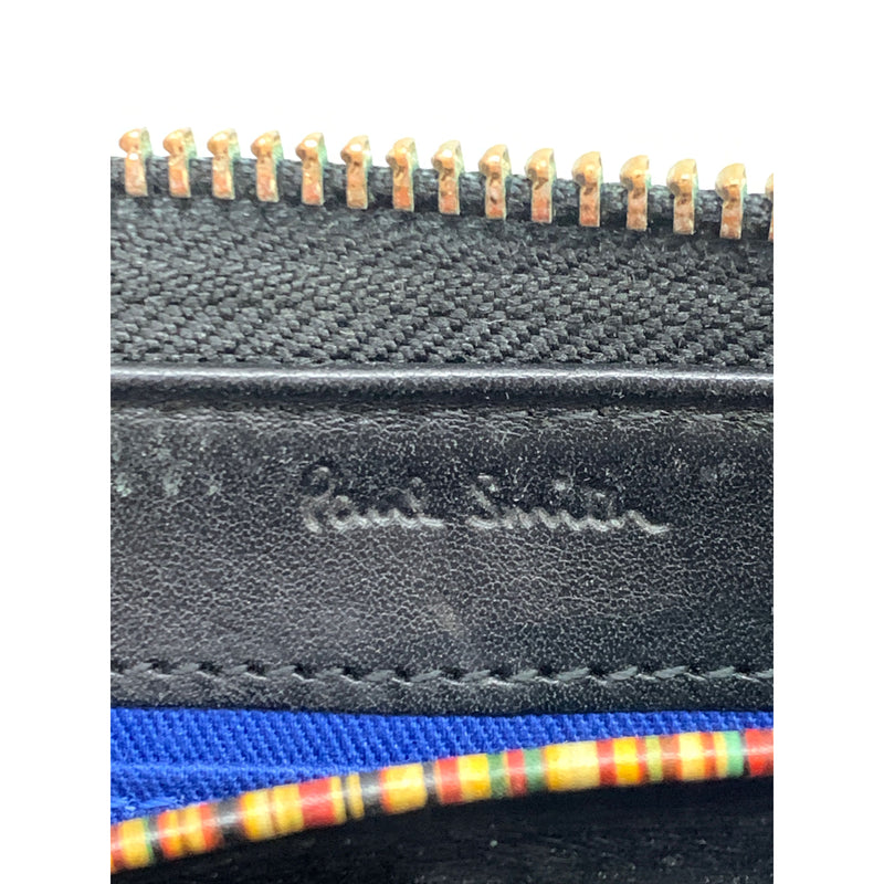 Paul Smith/Long Wallet/BLK/Leather