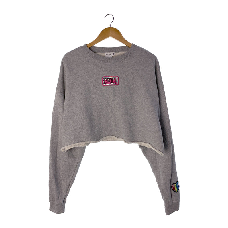 X-girl/Sweatshirt/M/GRY/Cotton