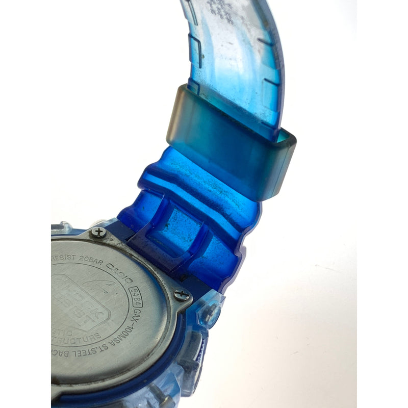 CASIO/G-SHOCK/Quartz Watch/BLU/Digital/GAX-100MSA