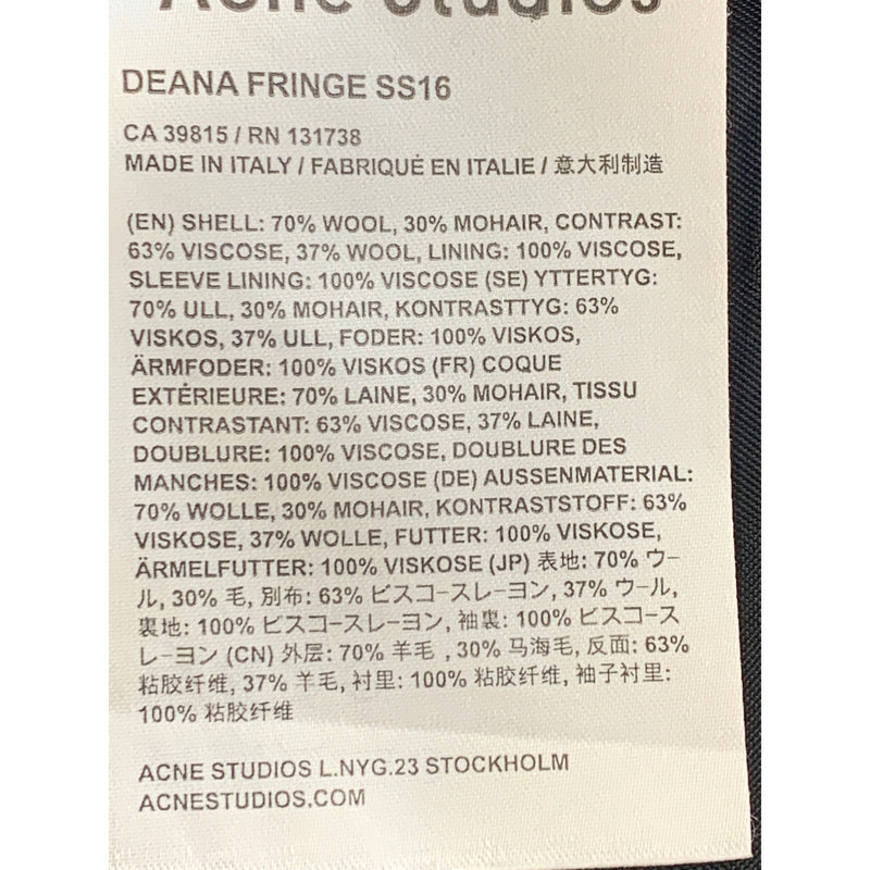 Acne Studios(Acne)/Tailored Jkt/34/NVY/Wool