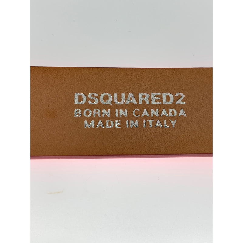 DSQUARED2/Belt/PNK/Enamel