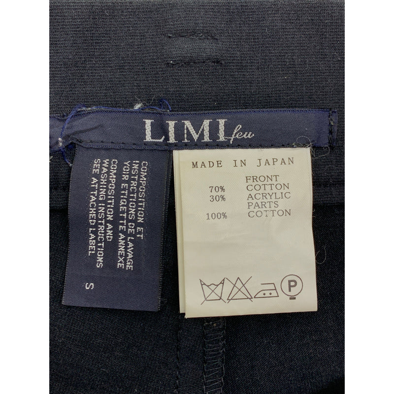 LIMI feu/Bottoms/S/BLK/Cotton