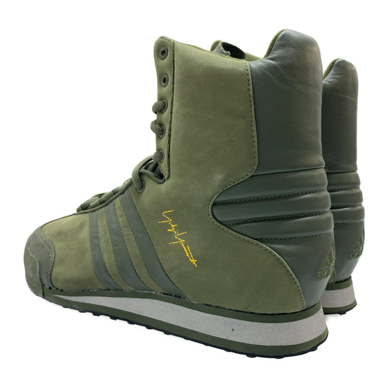 adidas/Hi-Sneakers/US9.5/GRN/Leather/148364