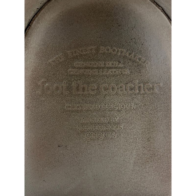 foot the coacher/Dress Shoes/US8.5/BLK