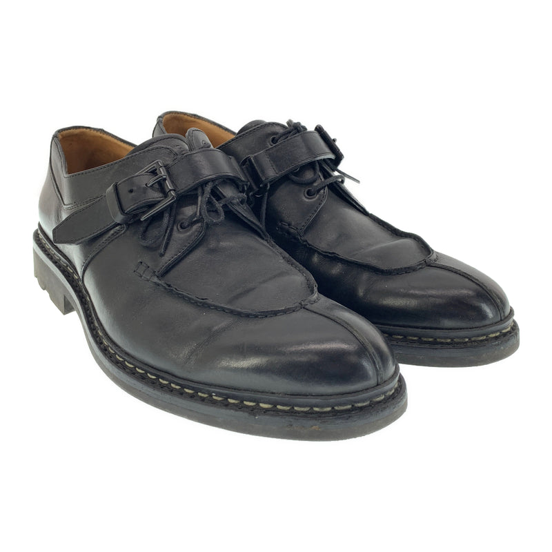 HESCHUNG/Dress Shoes/UK7.5/BLK/Leather