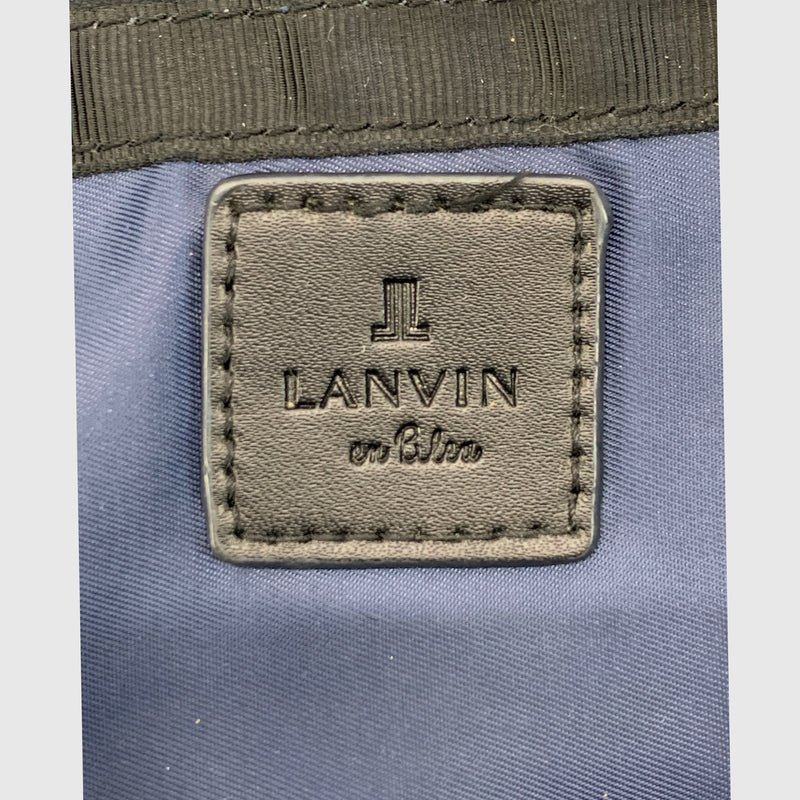 LANVIN en Bleu/Backpack/BLK/Nylon