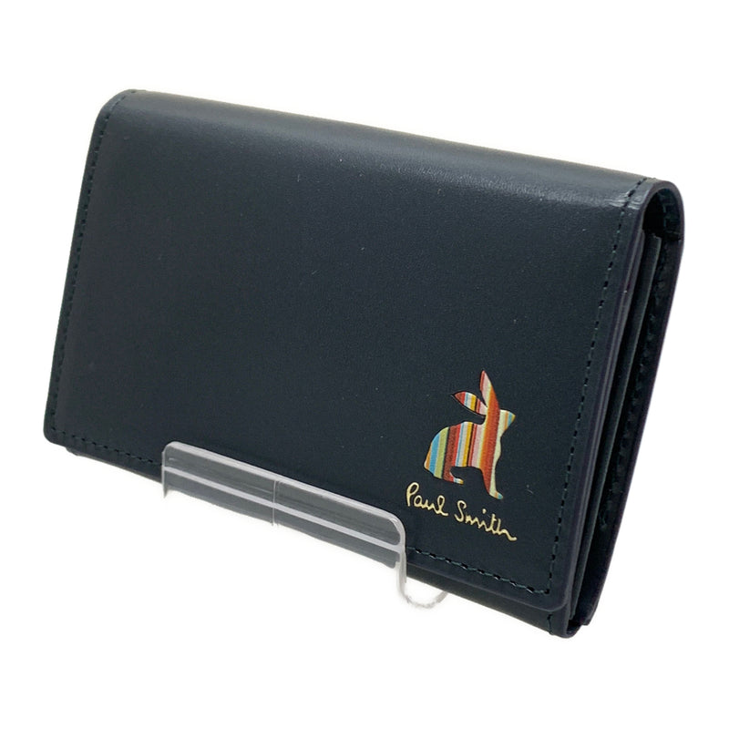 Paul Smith/Card Case/NVY/Cowhide
