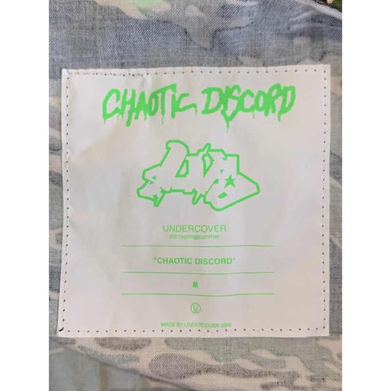 UNDERCOVER/SS Shirt/M/Camouflage/CHAOTIC DISCORD/Z232-2