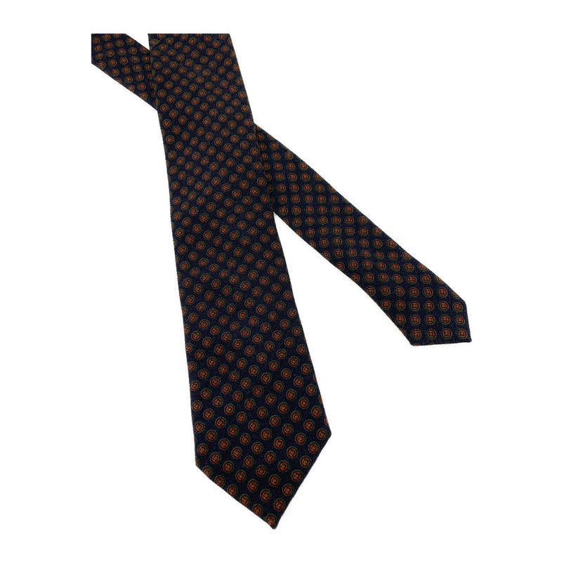 POLO RALPH LAUREN/Tie/NVY/Wool/All Over Print