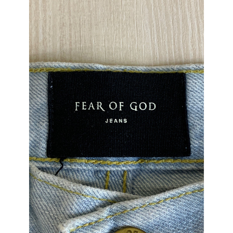 FEAR OF GOD/Straight Pants/BLU/Cotton/FifthCollection
