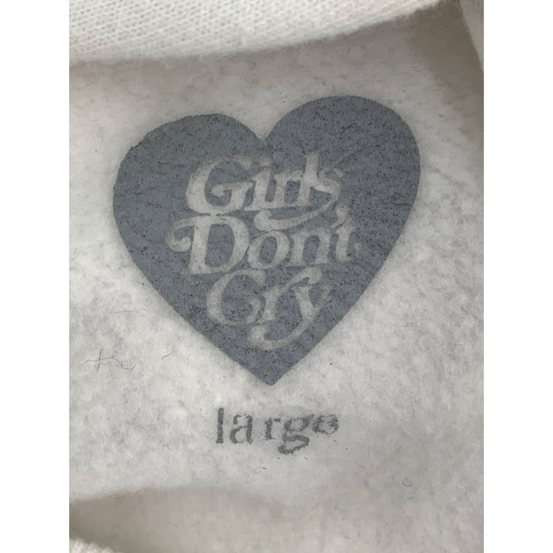 Girls Dont Cry/Sweatshirt/WHT/Cotton