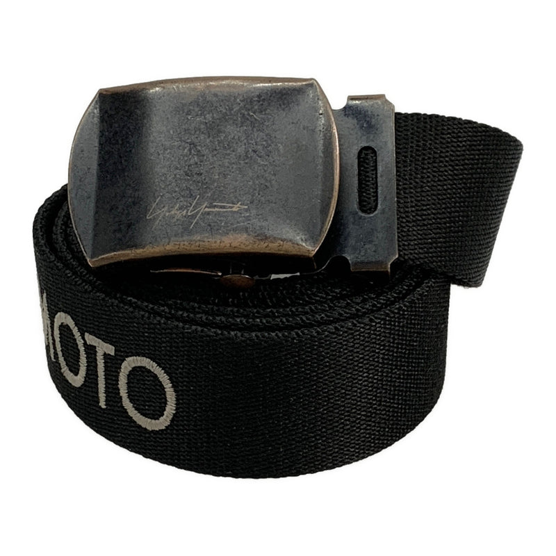 yohji yamamoto POUR HOMME/Belt/BLK/Nylon