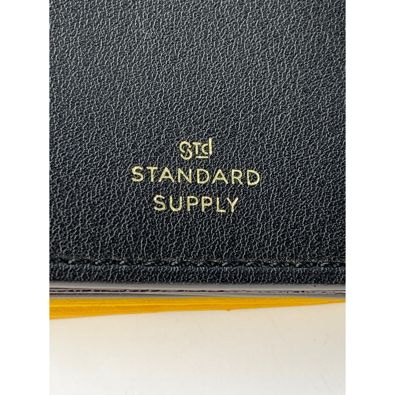 STANDARD SUPPLY/Trifold Wallet/YEL/Leather