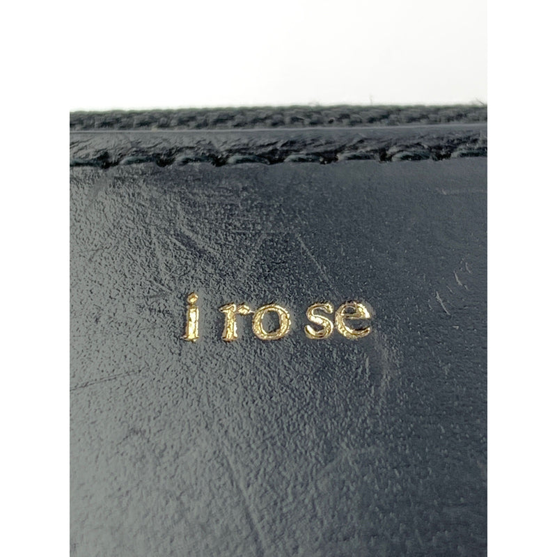 irose/Bifold Wallet/BLK/Leather