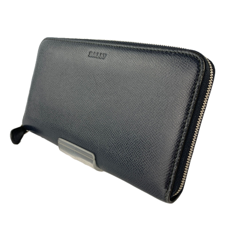 BALLY/Long Wallet/NVY/Leather/Plain