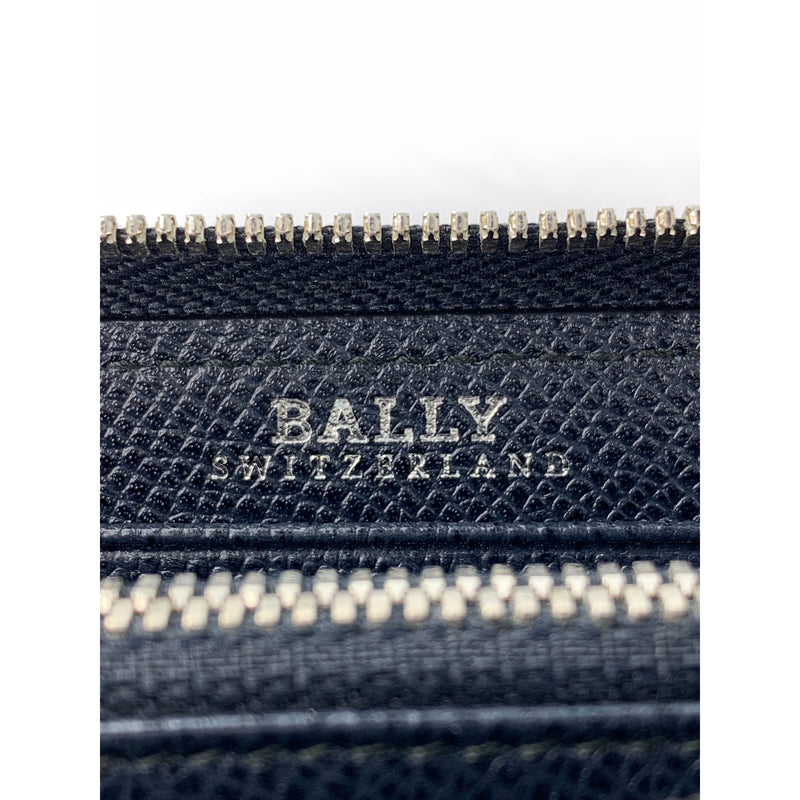 BALLY/Long Wallet/NVY/Leather/Plain