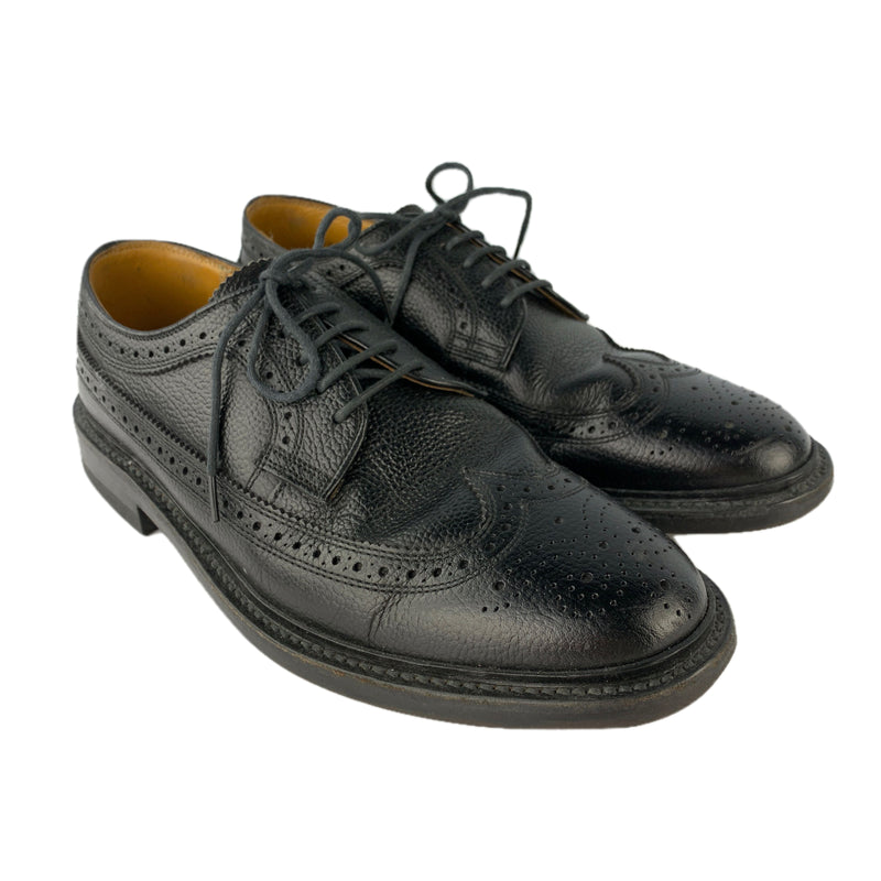 REGAL/Dress Shoes/US7.5/BLK/Leather