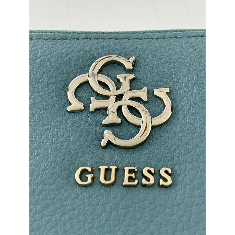 GUESS/Long Wallet/BLU/Leather