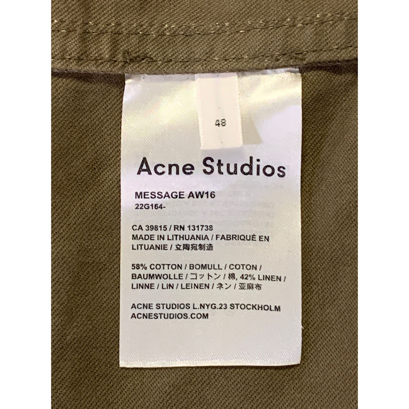 Acne Studios(Acne)/Coat/48/KHK/Cotton