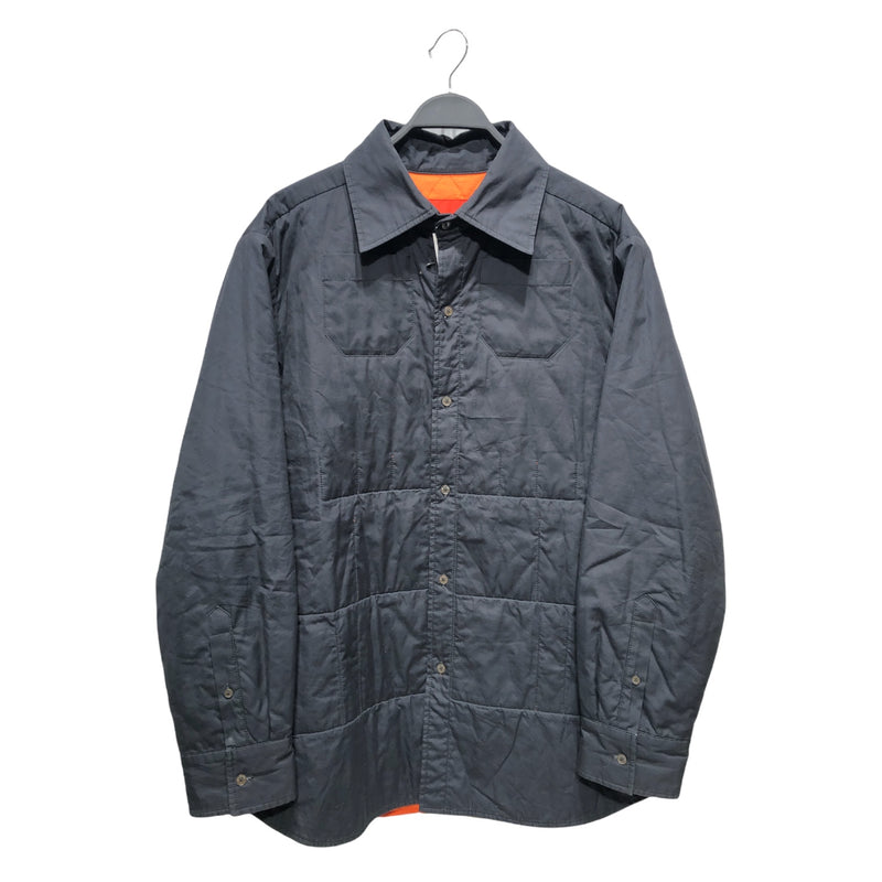 RAF SIMONS/STERLING RUBY/Jacket/50/GRY/Cotton/Plain