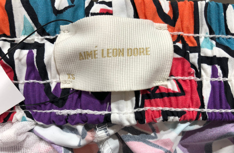 AIME LEON DORE/Shorts/XS/Nylon/MLT/All Over Print