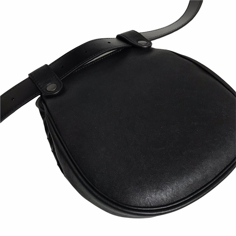 BOTTEGA VENETA/NAPPA/Hand Bag/OS/BLK/Leather/Border