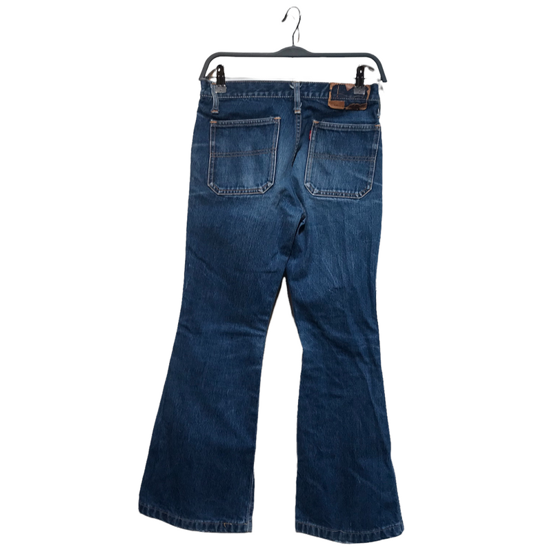 Vintage/BIG JOHN BELLBOTTOMS/Bootcut Pants/XS/BLU/Denim/Plain