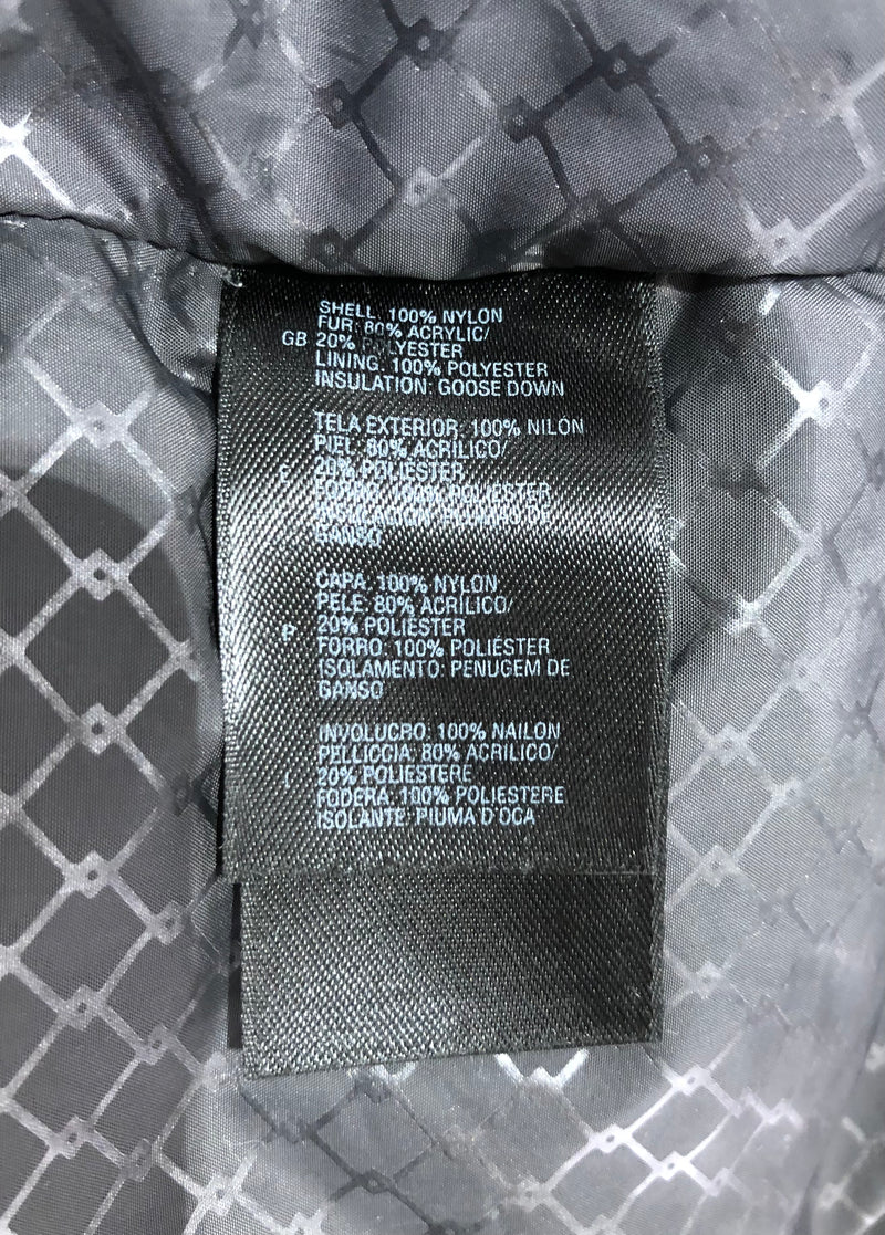 THE NORTH FACE/Down Jacket/nylon/BLK