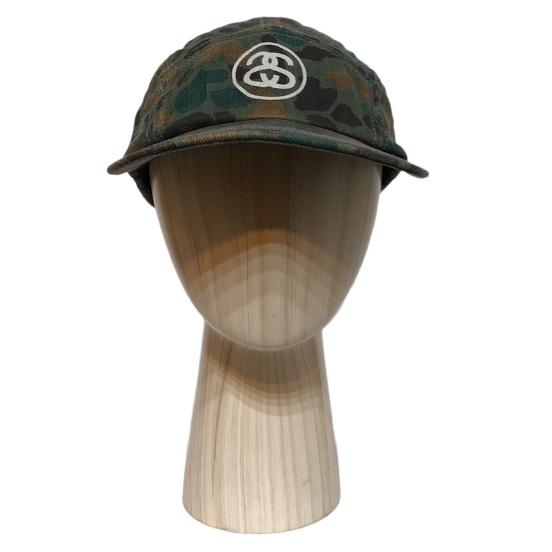 STUSSY/Cap/Camouflage/Cotton/GRN/Capz