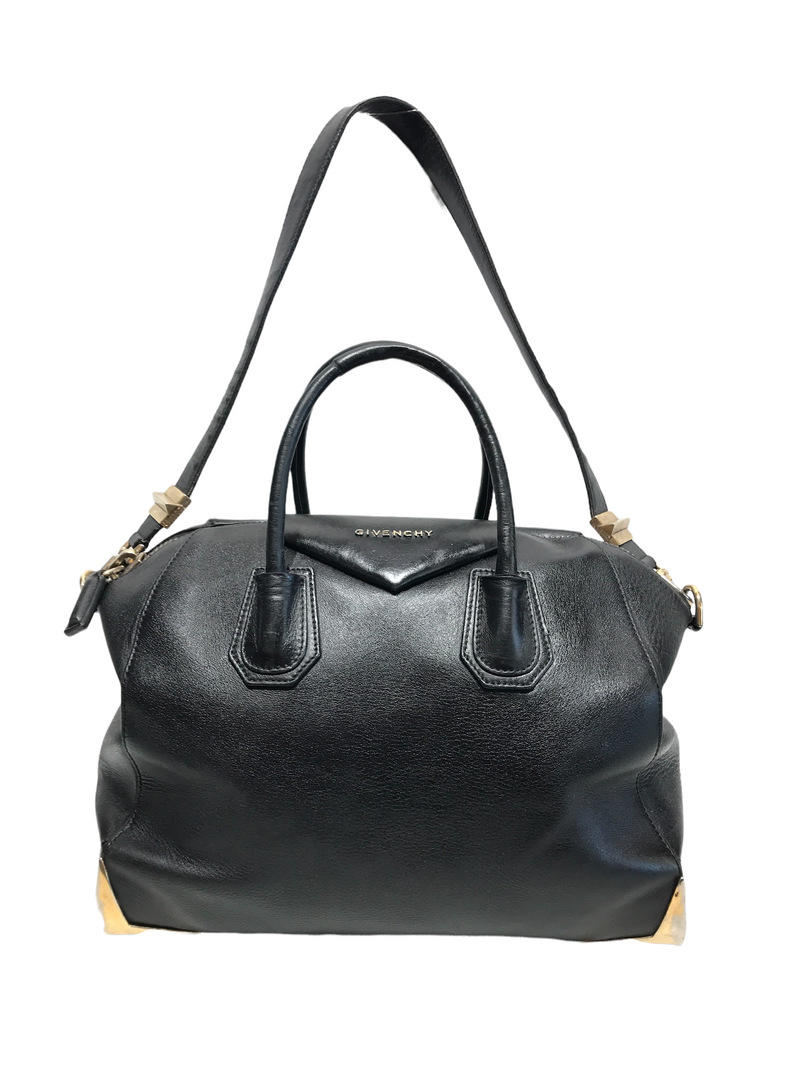 GIVENCHY//Hand Bag//BLK/Leather/Plain