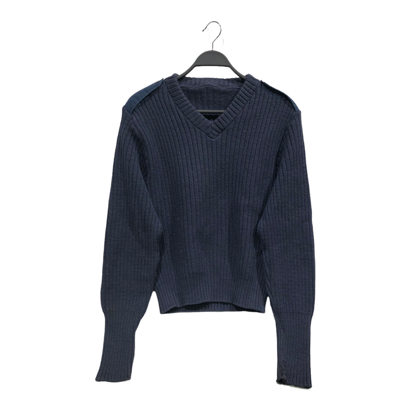 VINTAGE/Sweater/L/NVY/Cotton/Plain