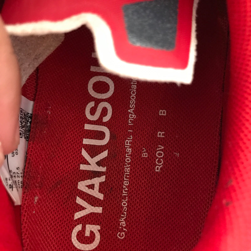 NIKE/NIKEXGYAKUSOU/Sneakers/US9.5/RED