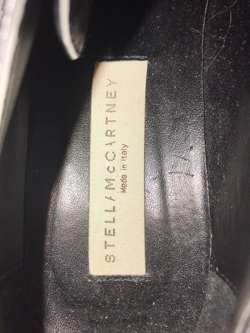 STELLAMcCARTNEY/Hi-Sneakers/EU39/BLK/Leather/Graphic