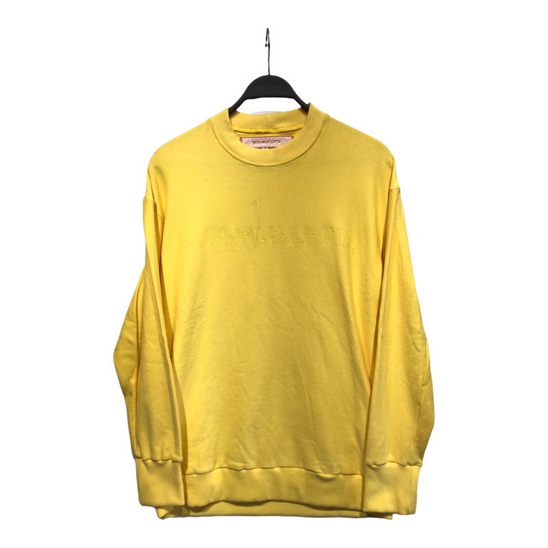 ECKHAUS LATTA//Tops/S/YEL/Cotton/Plain