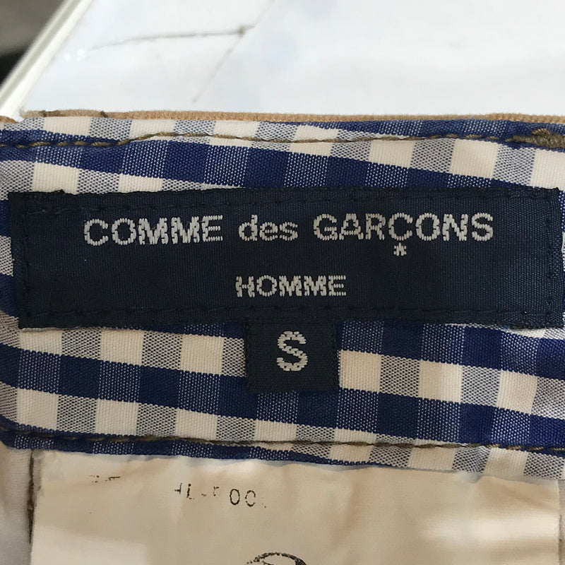COMME des GARCONS HOMME/Pants/S/Cotton/KHK/PAINT SPLATTER