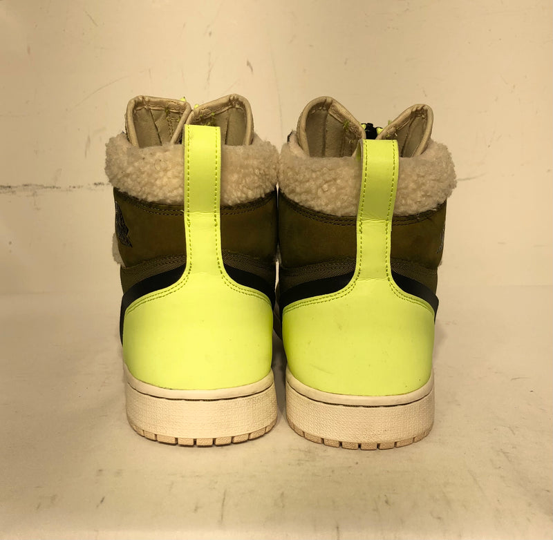 Jordan/Hi-Sneakers/US 12/Cotton/GRN/jordan 1 hi zoom cmft