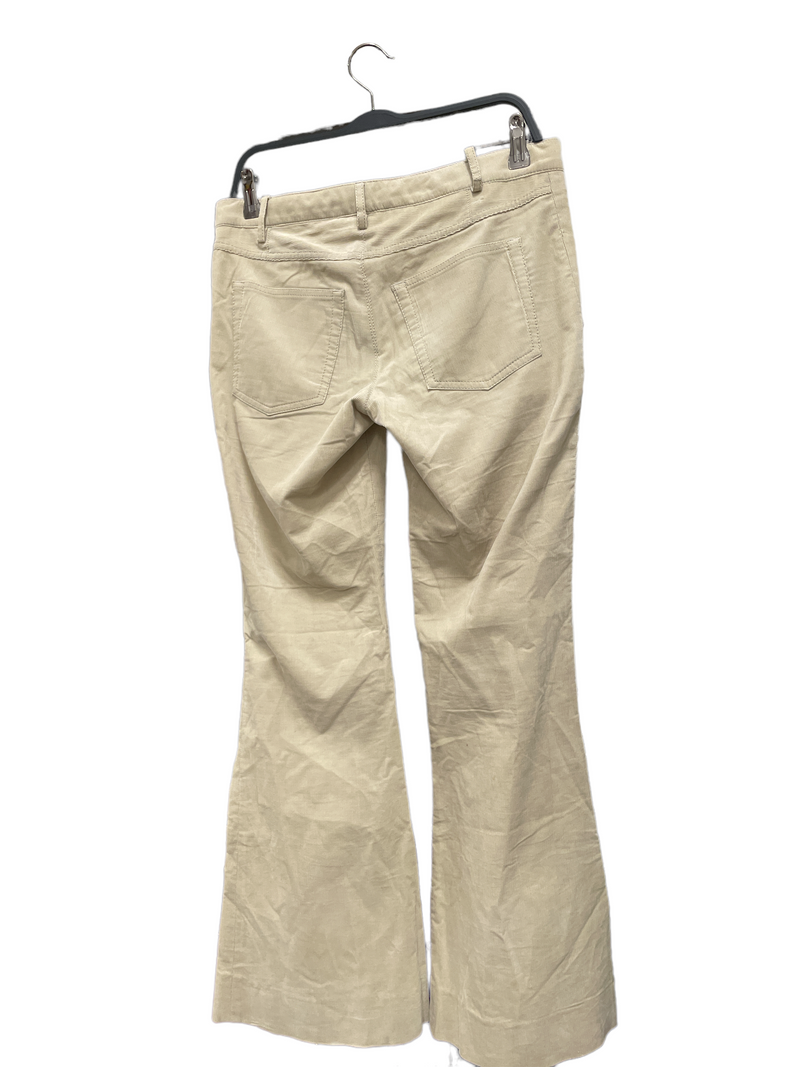 BALENCIAGA/Bootcut Pants/46/Cotton/BEG