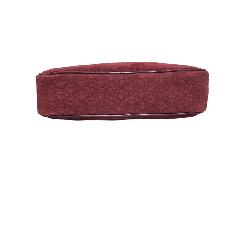 SAINT LAURENT/SUEDE ROUGE CAMER BAG/Bag//BRD/Leather/All Over Print
