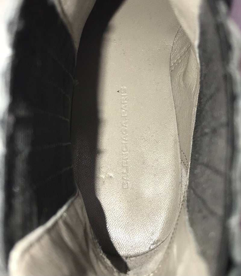 BALENCIAGA/Western Boots/35/GRN/Leather