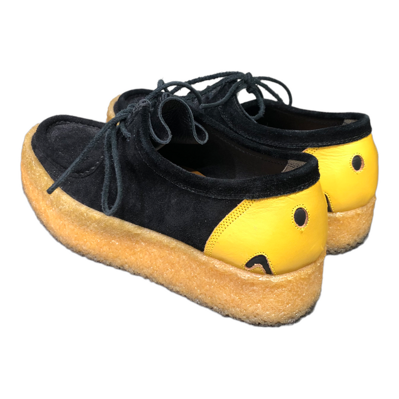 KAPITAL/Low-Sneakers/US 9/Wool/BLK/smile heel wallabee