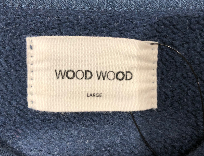 WOOD WOOD/Sweatshirt/L/Cotton/NVY