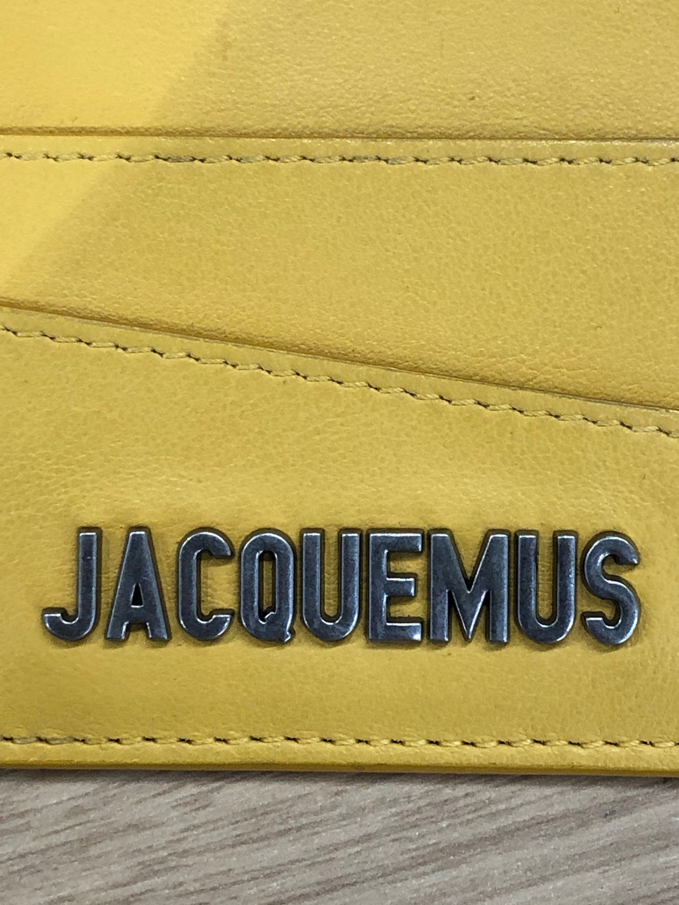 JACQUEMUS//Wallet//YEL/Leather/Plain 2nd STREET USA