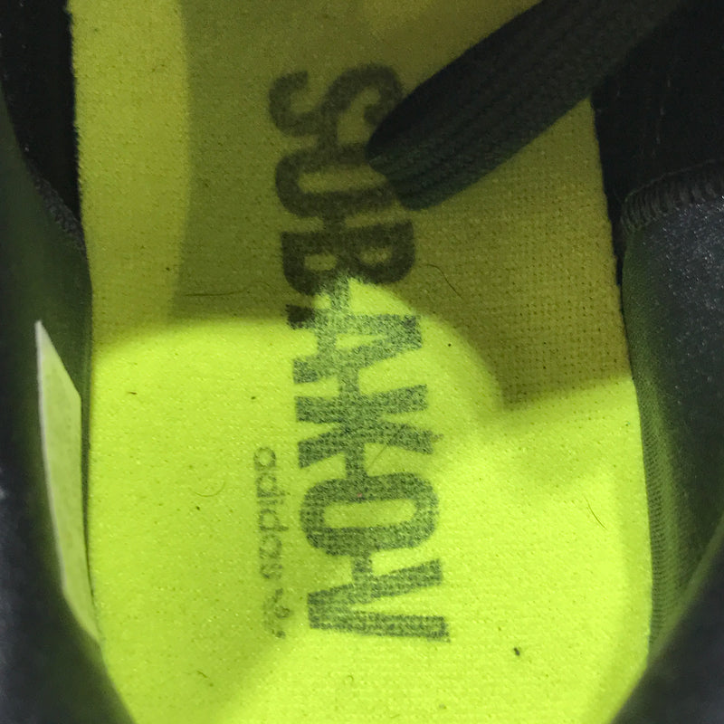 Adidas/SOBAKOV/Low-Sneakers/US9.5/BLK/Cotton/Plain